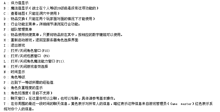 游戏界面说明